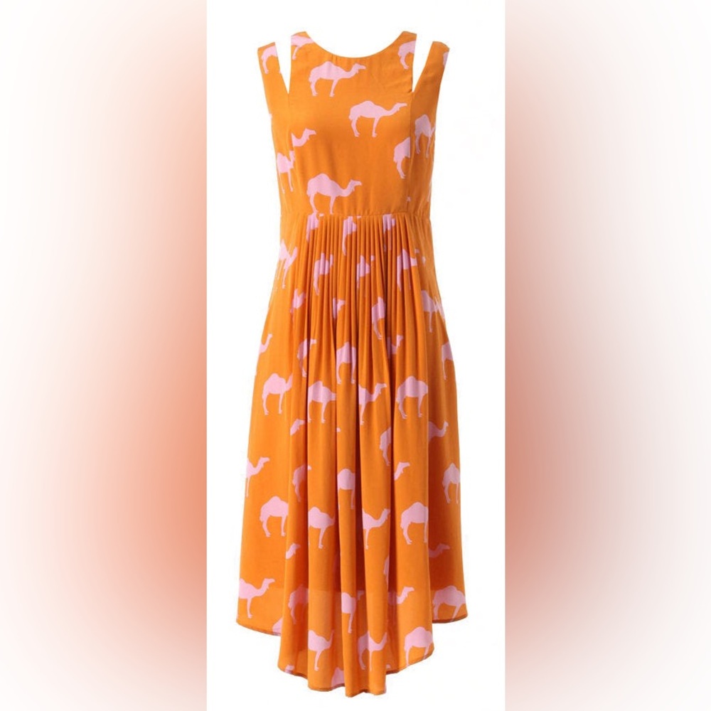 Anthropologie Rare Dromedary Dress